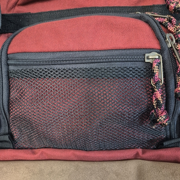 Timberland Y2K Suede Blend Backpack Bag - Picture 6 of 8